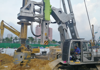 ZOOMLION ZR160A-1working in Thailand